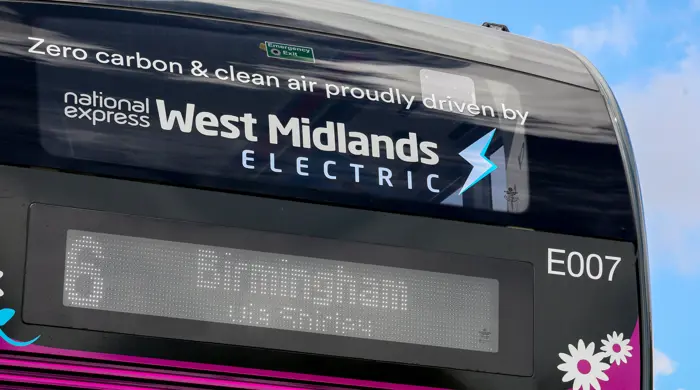 West Midlands Electric Bus