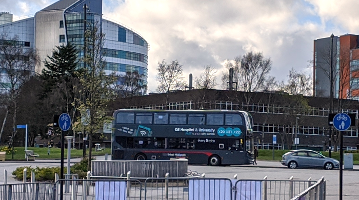 Platinum Bus At Qe 2 April 2020