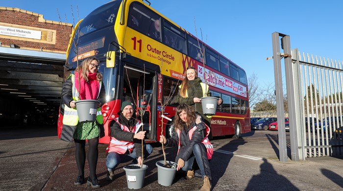 All aboard the Blossom Bus