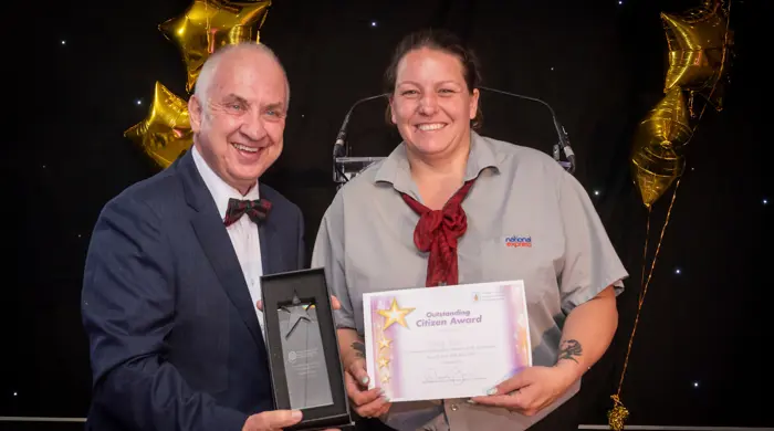Tracey Evans Outstanding Citizen Award