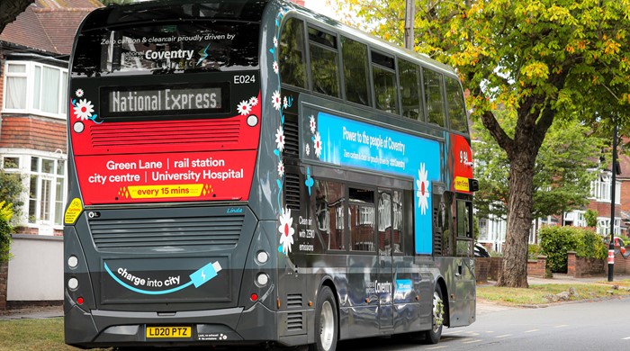 National Express Coventry bus service changes from 4th September 2022