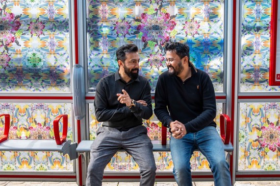 Rakesh Soni and Arihant Parekh from Soho Road BID