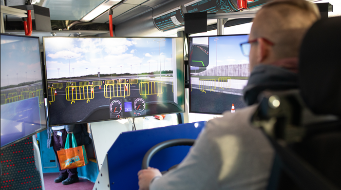 National Express West Midlands first in the UK to use state-of-the-art driving simulator for training needs