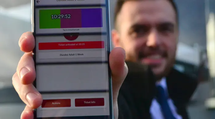 Xplore Dundee's Mticket App