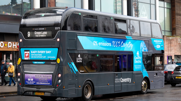 National Express marks International Men’s Day by inviting local communities to name buses after notable men