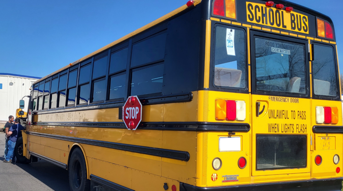 National Express donates bus to New Jerseyschool for hands-on student training