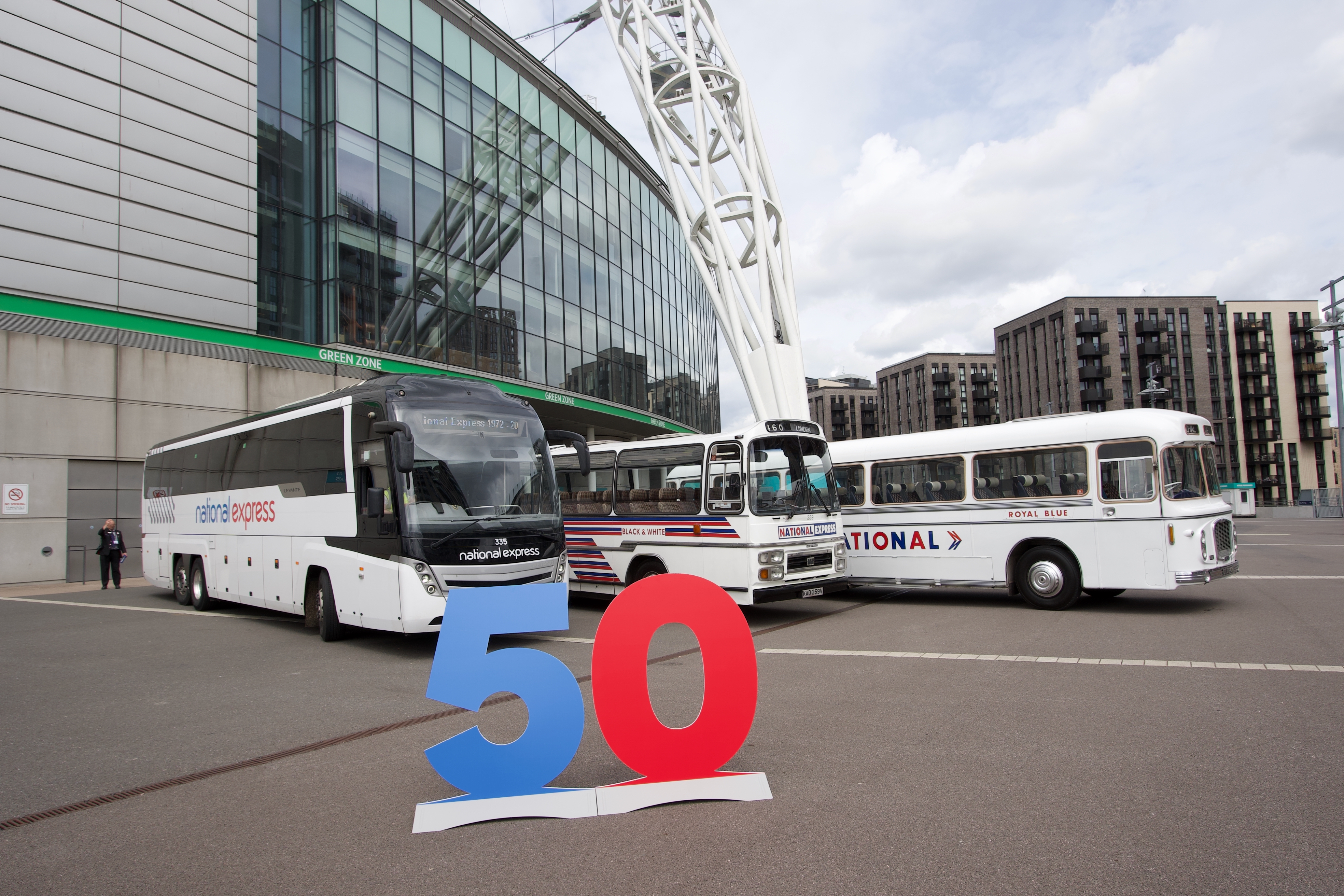 National Express Celebrates 50 Years on the Road