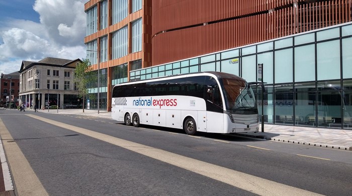 First coach services run from Nottingham’s new Broad Marsh Bus Station