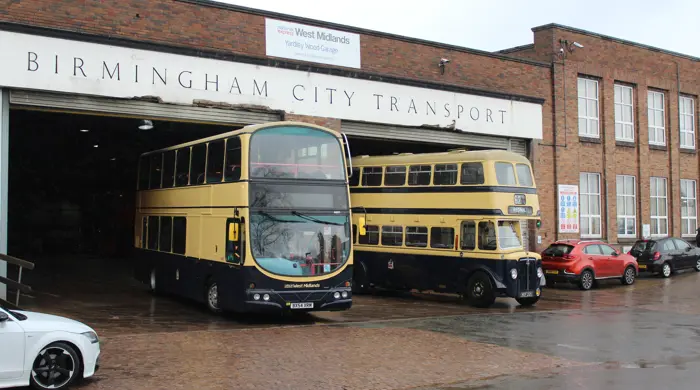 Birmingham City Transport Heritage Livery Buses YW