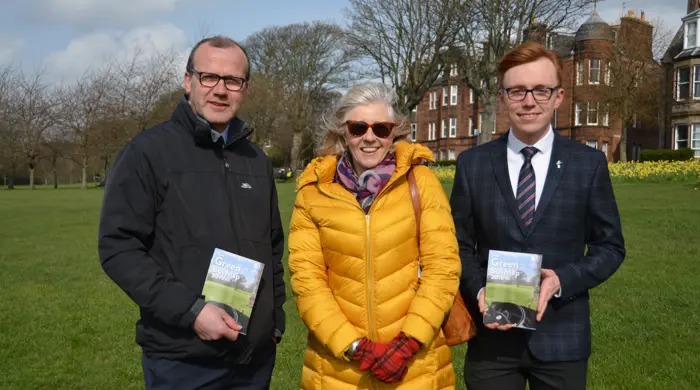 Mark Flynn, Anne Rendall, Marc Winsland April 2019