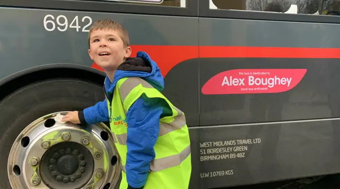 Alex Boughey Bus Naming