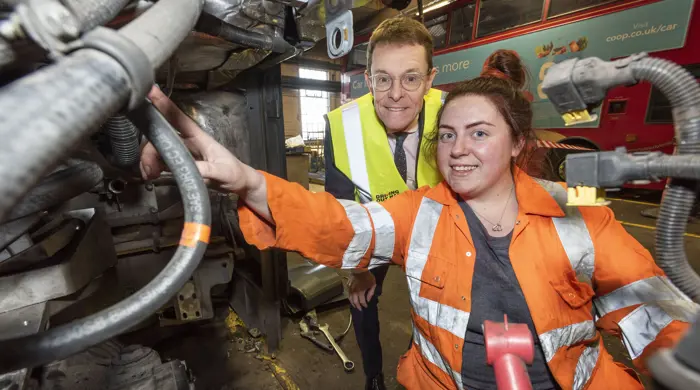 National Express Apprentice Amy Manning