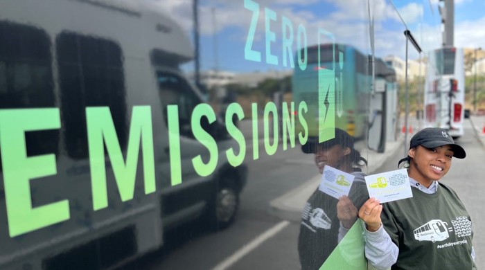 National Express celebrates Earth Day