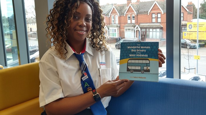 National Express West Midlands celebrate women bus drivers with new children’s book 
