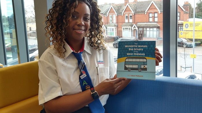 National Express West Midlands celebrate women bus drivers with new children’s book